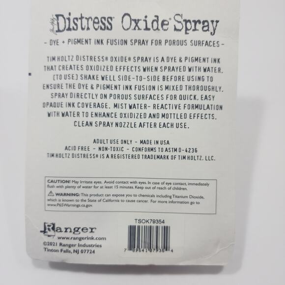 Tim Holtz Ranger Distressed Oxide Spray 2 - 1fl oz candied apple- mustard seed - Picture 2 of 2